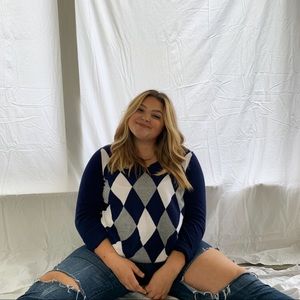 izod pattern sweater